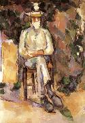 Paul Cezanne, Portrait du jardinier Vallier